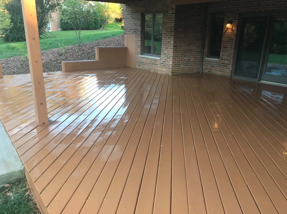 Covered Deck Restoration, view 2